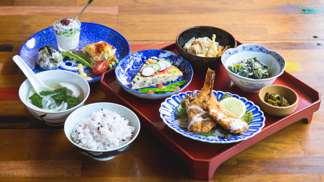 古民家カフェ淡のランチ