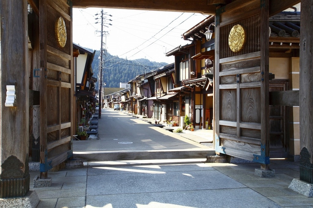 郡上八幡の町並み