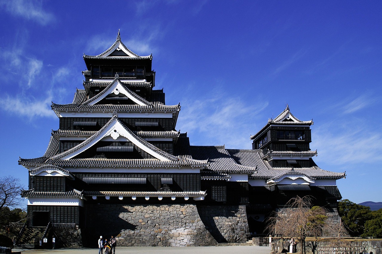 熊本城の雄大な姿