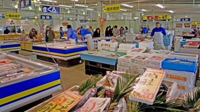 いわき・ら・ら・ミュウの魚市場