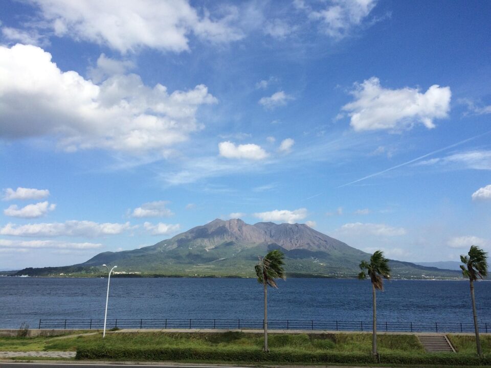 鹿児島・桜島の雄大な姿